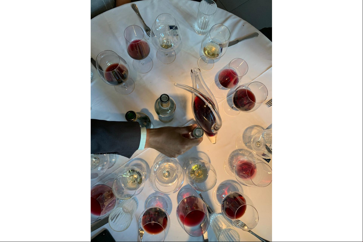 Manual do vinho no restaurante